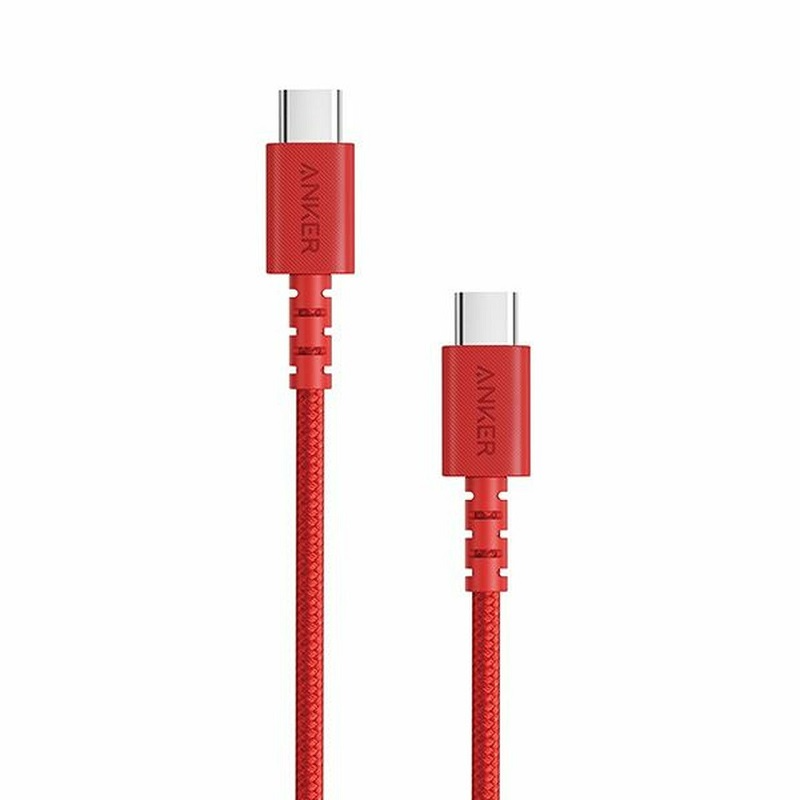 Anker PowerLine Select+ USB-C To USB-C - Red Anker PowerLine Select+ USB-C To USB-C - Red